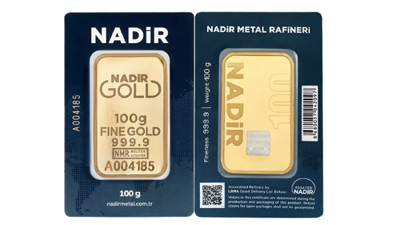 100 gr 999 Minibar Altın
