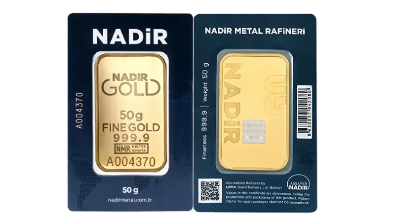 50 gr 999 Minibar Altın